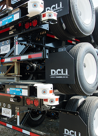 Stack of DCLI chassis