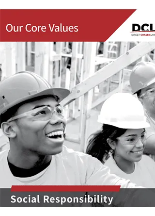 Social Responsibility Core Value 320x445 Thumbnail image of adults in hard hats helping to build a structure