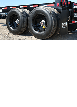 Thumbnail image of radial tires on a DCLI chassis