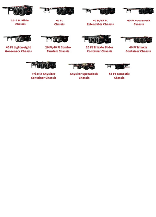 Thumbnail image of all chassis in DCLI fleet