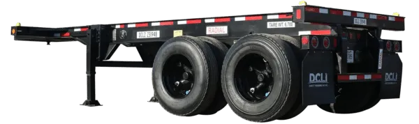 23.5 ft slider chassis back view