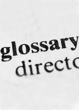 Thumbnail image of the world glossary in the dictionary
