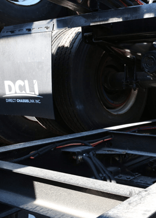 Closeup of stack of chassis with dcli mud flap