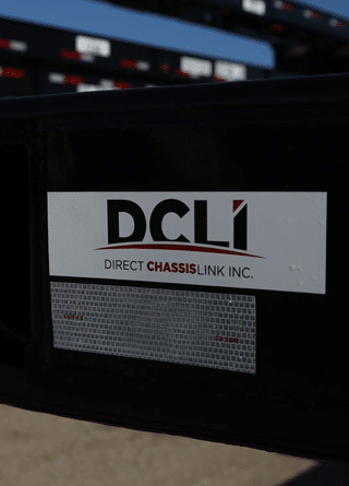close up image of dcli logo with wordmark on chassis