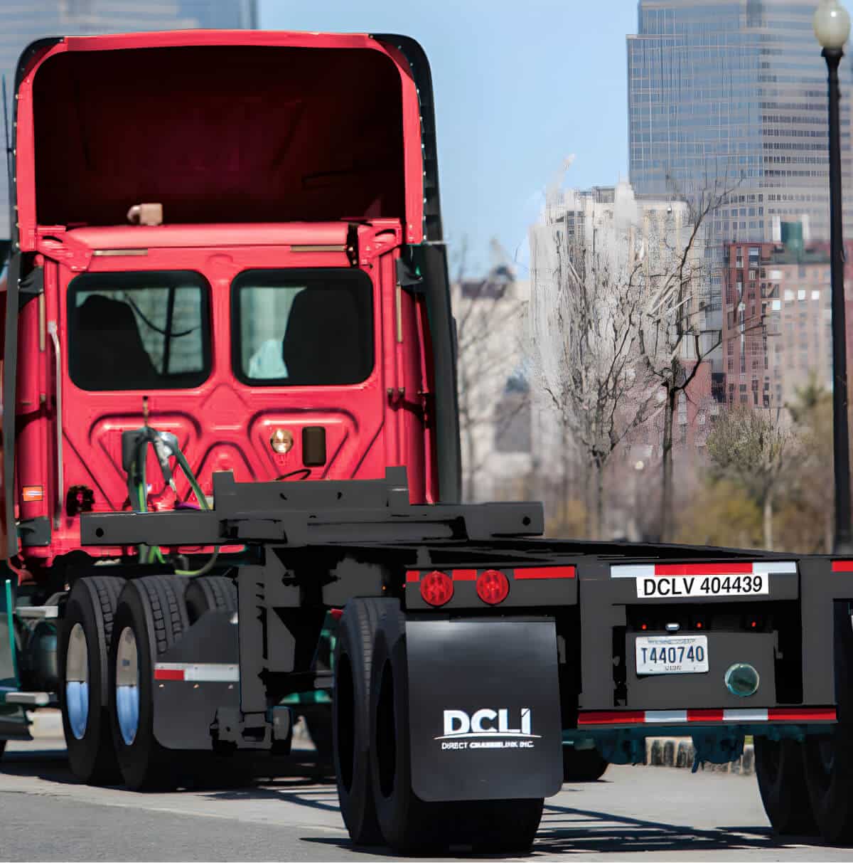 Trailer rear