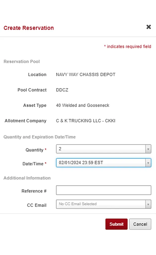 Reservation Image Reservation Image