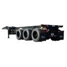 dcli 20 foot triaxle slider chassis